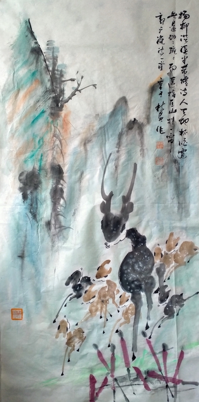 徐枝贵|中国第一画鹿人